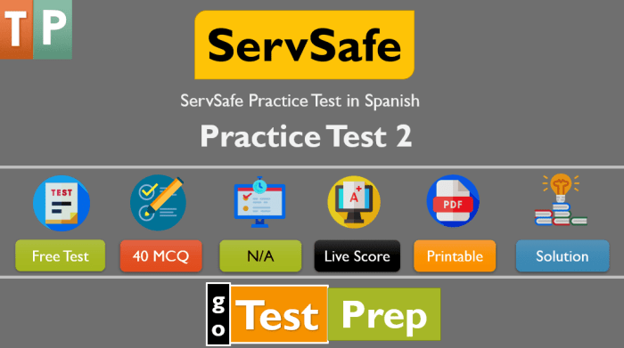 Servsafe manager en espanol examen