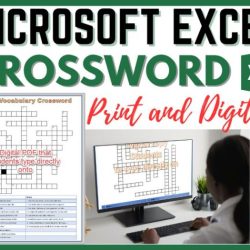 Excel crossword wordmint