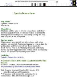 Species interactions worksheet answers key