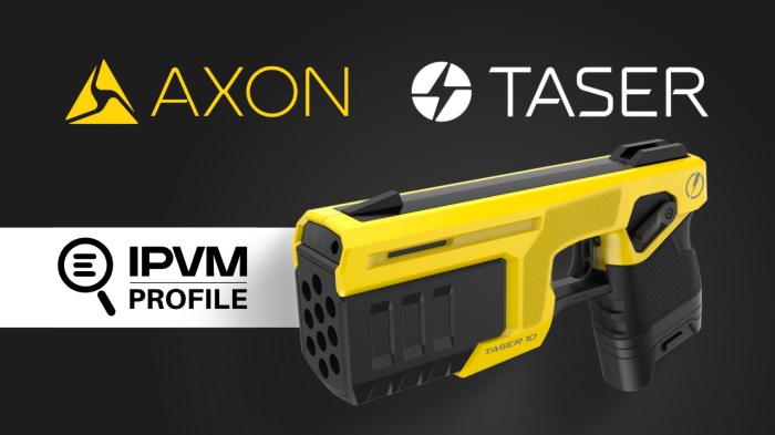 The handheld energy weapons manufactured by axon