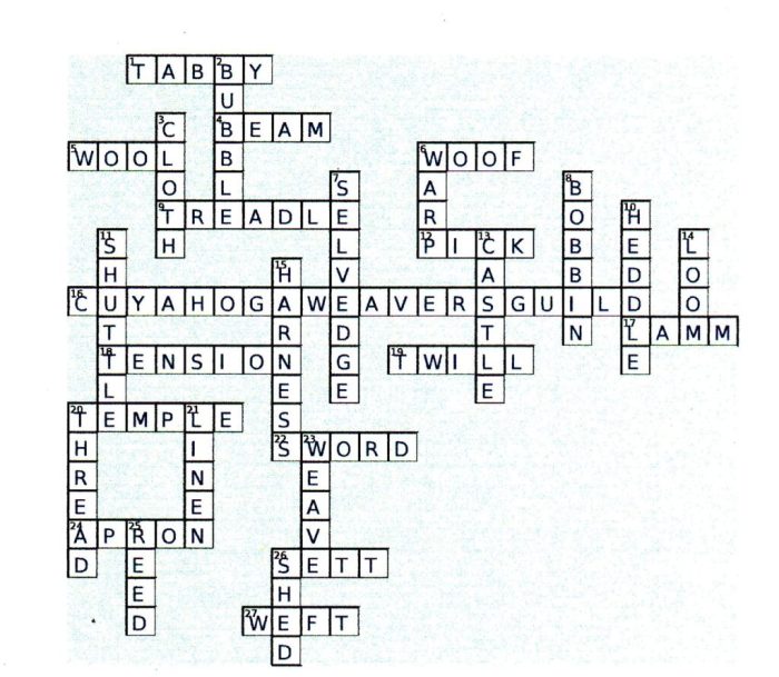 Holiday foods around the world crossword puzzle answers