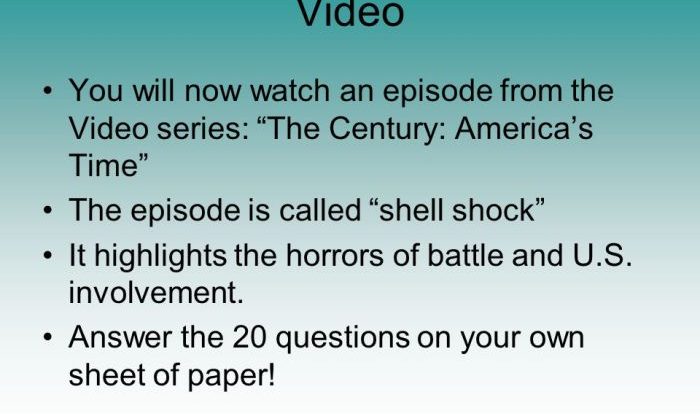 The century - america's time shell shock worksheet answers