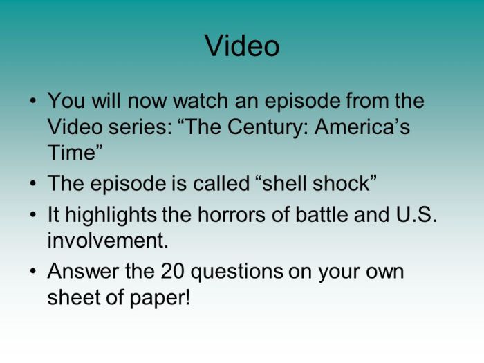 The century - america's time shell shock worksheet answers